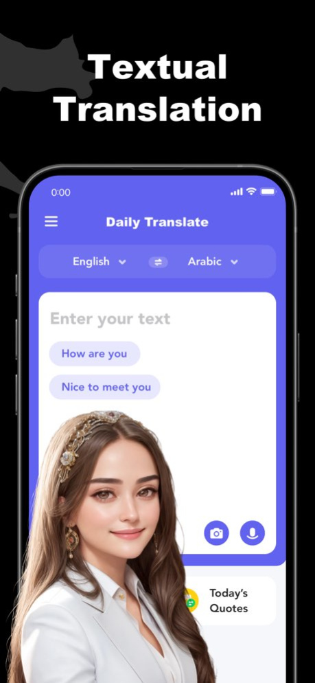 Daily Translate: AI Text Voice 1.2.4 Screenshot