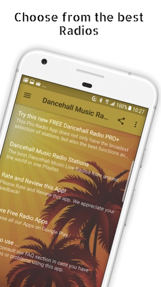 Dancehall Music Radio Stations 3.0.0 Screenshot