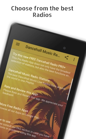 Dancehall Music Radio Stations 3.0.0 Screenshot
