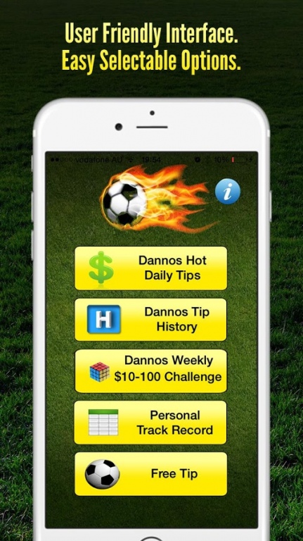 Dannos Daily Football Tips 1.0 Screenshot