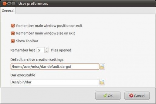 DarGUI 1.2 Screenshot