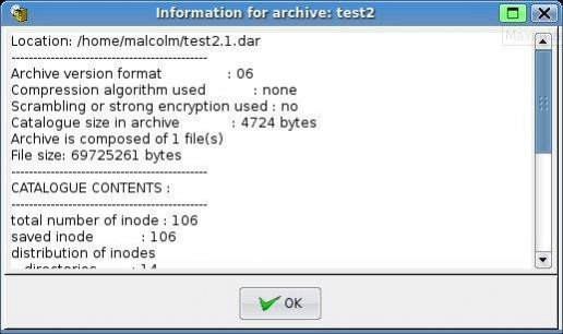 DarGUI 1.2 Screenshot