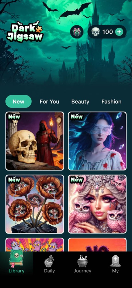 Dark Jigsaw Puzzle Game 1.1.7 Screenshot