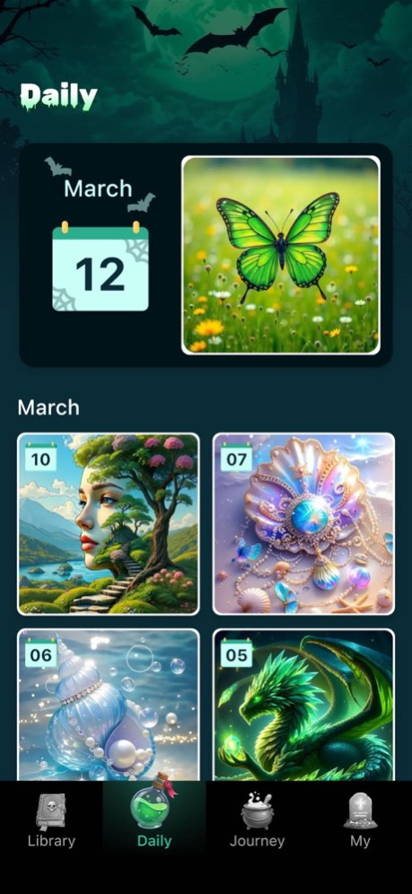 Dark Jigsaw Puzzle Game 1.1.7 Screenshot