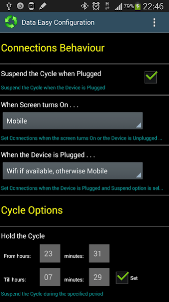 Data Switch Save Battery Easy 3.5 Screenshot