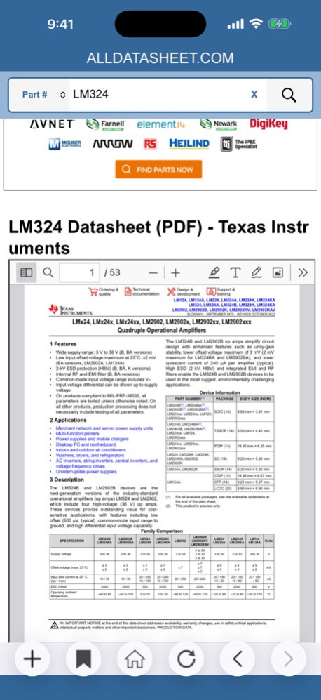 Datasheet (PDF) - ALLDATASHEET 1.5.0 Screenshot