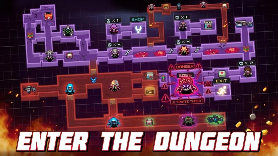 Dead Shell・Pixel RPG Roguelike 1.5.7 Screenshot