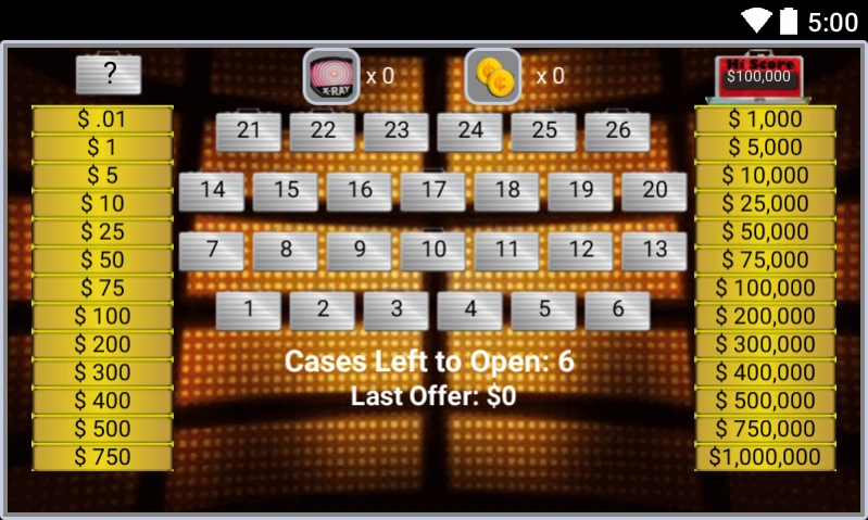 Deal To Be A Millionare 2.6 Screenshot