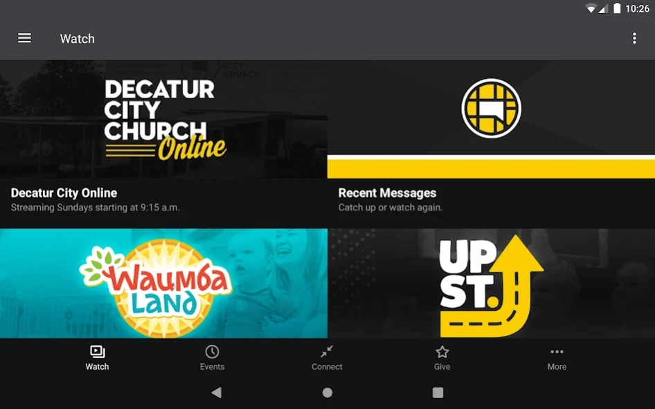 Decatur City Church  Screenshot