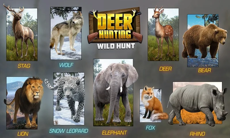 Deer Hunting Games: Wild Hunt 1.0.8 Screenshot