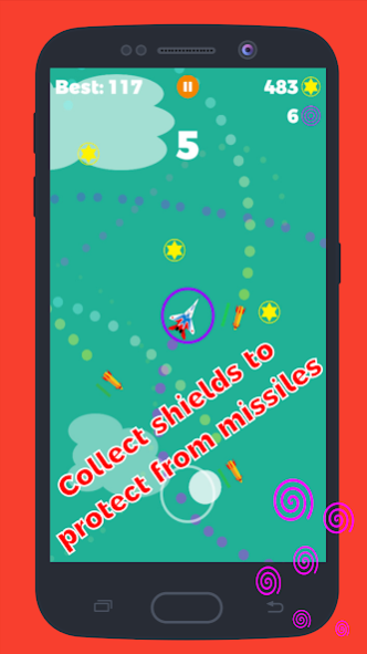 Defenders of Sky : Missile Esc 1.0.5 Screenshot