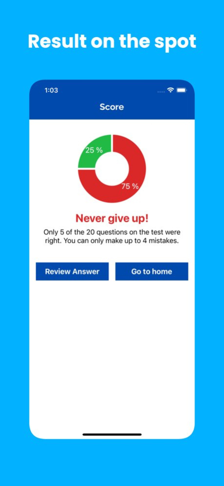 Delaware CDL Prep Test 1.3 Screenshot