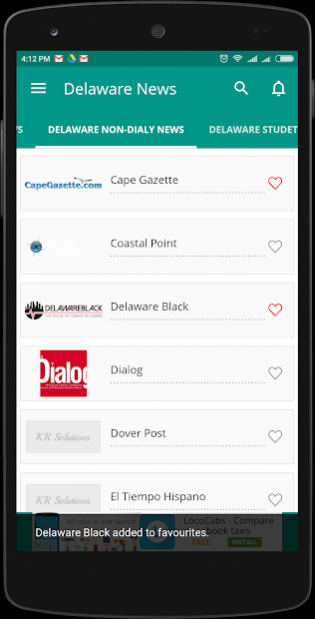 Delaware Newspapers : Official 2.7 Screenshot