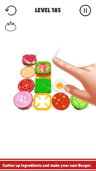 Delicious Burger Cooking Free 1.4 Screenshot