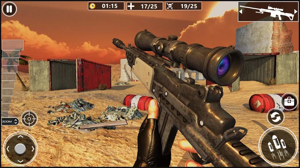 Sniper Ghost Gun Shooter Games 3.2.12 Screenshot