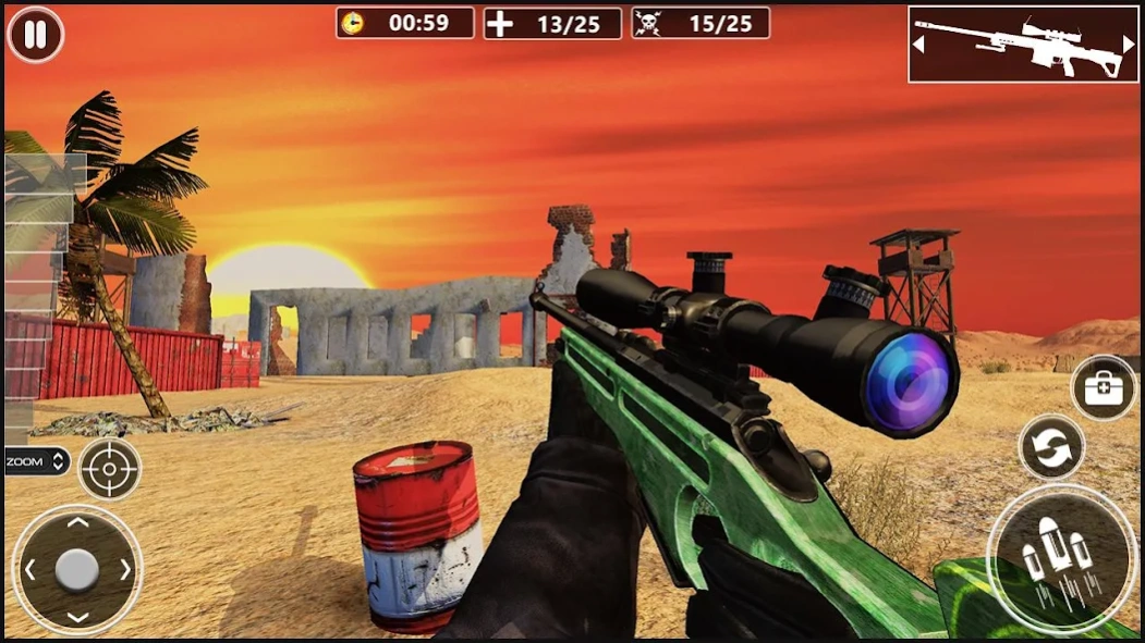 Sniper Ghost Gun Shooter Games 3.2.12 Screenshot
