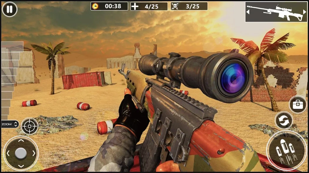 Sniper Ghost Gun Shooter Games 3.2.12 Screenshot