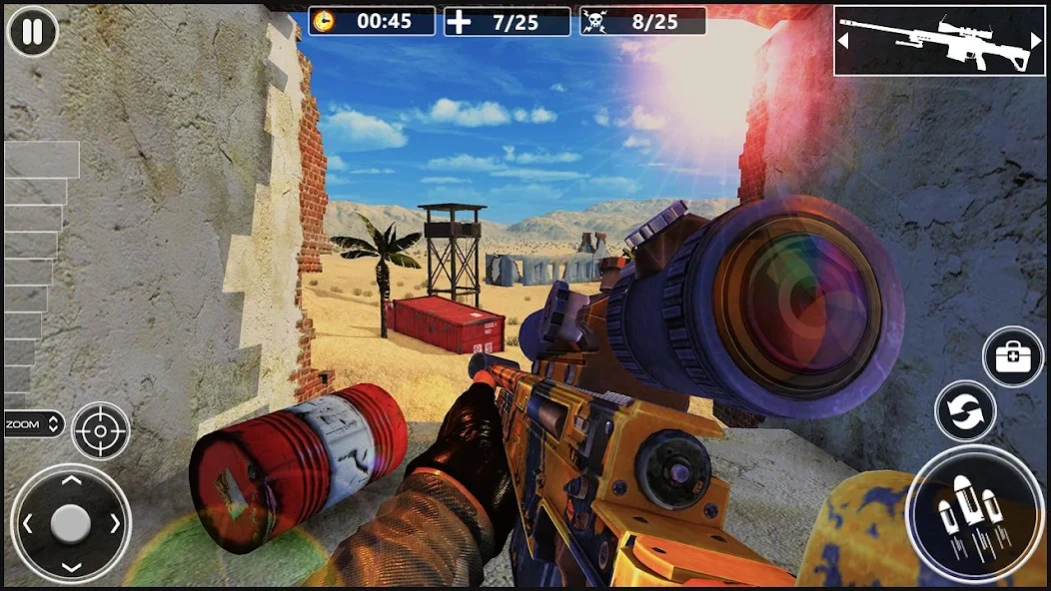Sniper Ghost Gun Shooter Games 3.2.12 Screenshot