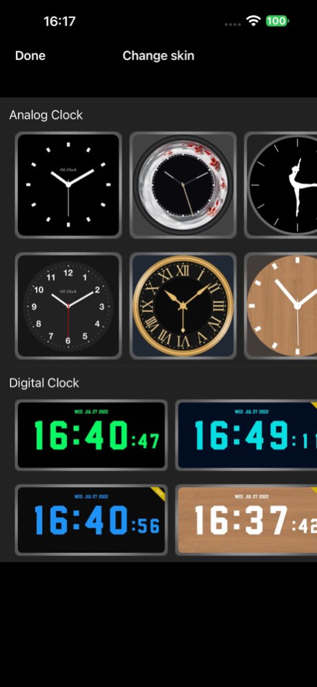 Desk Clock - Analog Clock Face 4.17 Screenshot