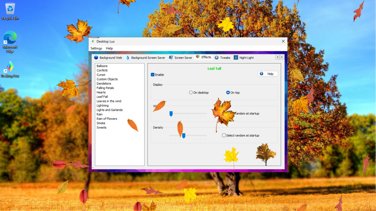 Desktop Lux 1.4 Screenshot
