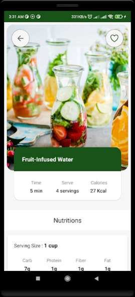 Detox Water Drinks Recipes 7.0.1 Screenshot