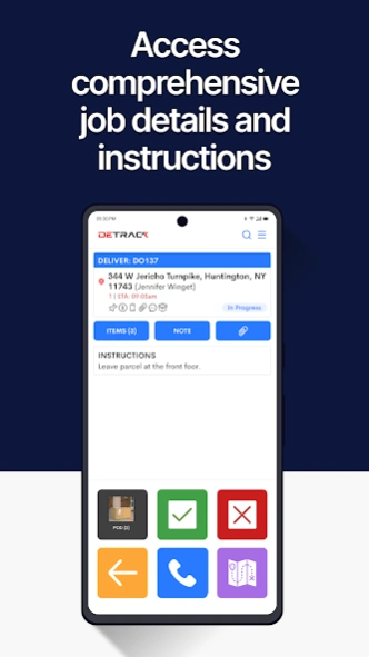 Detrack Proof Of Delivery POD 4.9.9 Screenshot