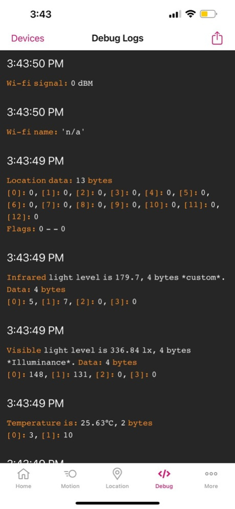 DevEdge IoT 1.1.0 Screenshot