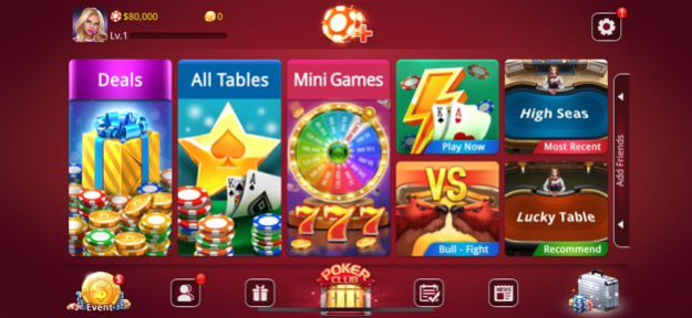 DH Poker - Texas Hold'em Poker 1.11.8 Screenshot