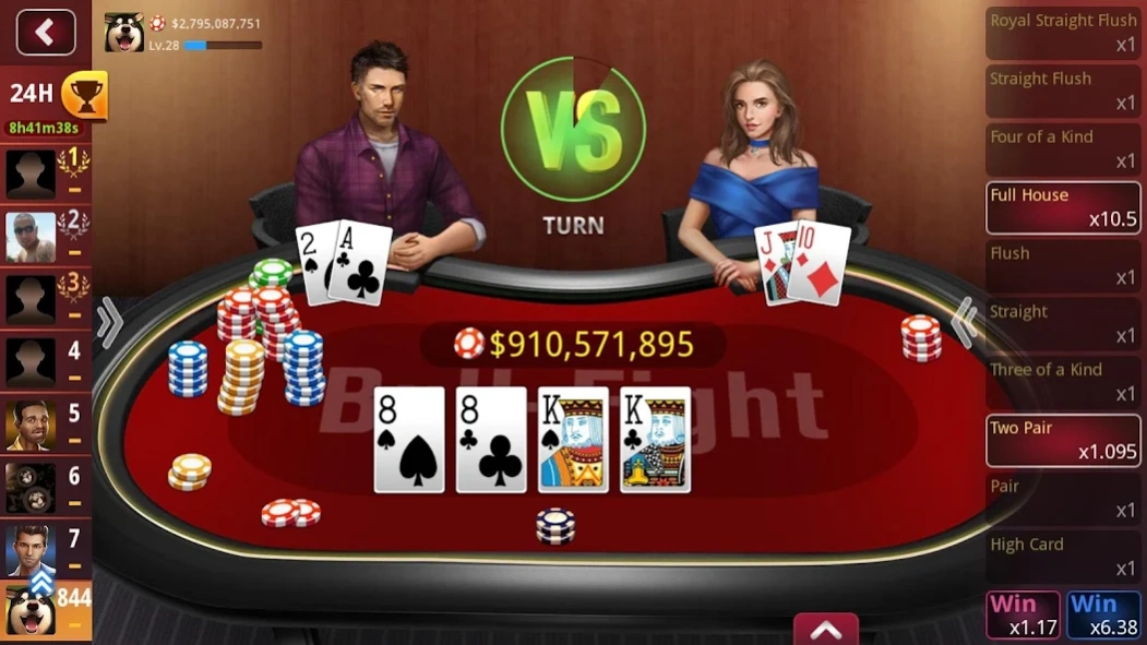 DH Texas Hold'em Poker 1.2.2 Screenshot