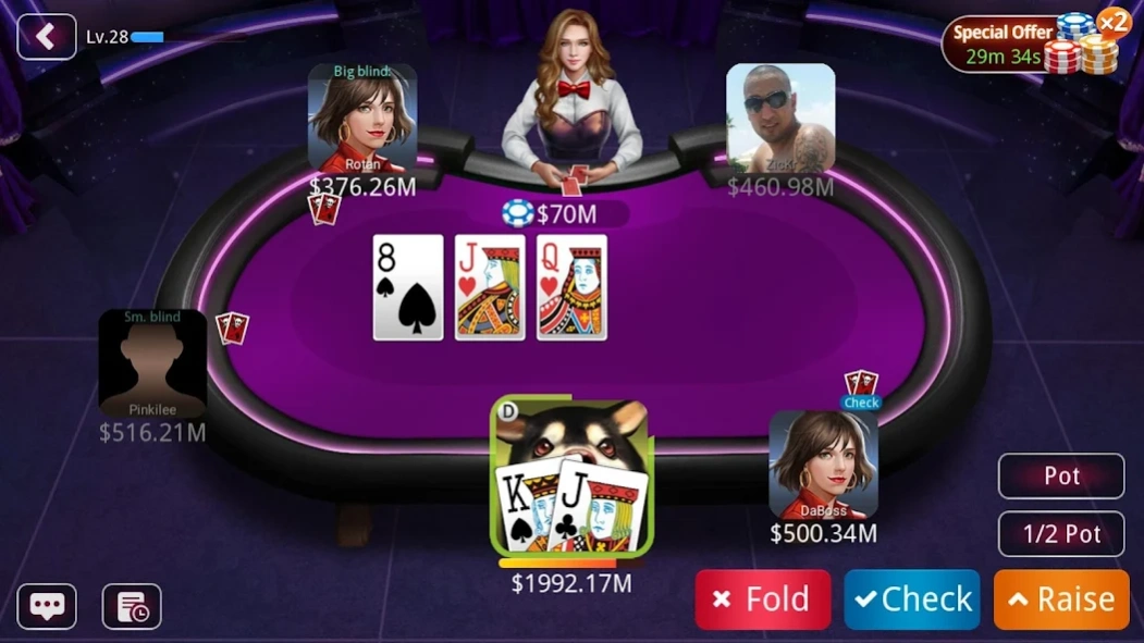 DH Texas Hold'em Poker 1.2.2 Screenshot