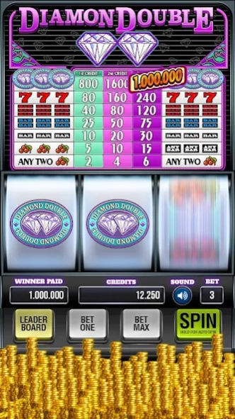 Diamond Double - Slot Machine 1.0.3 Screenshot