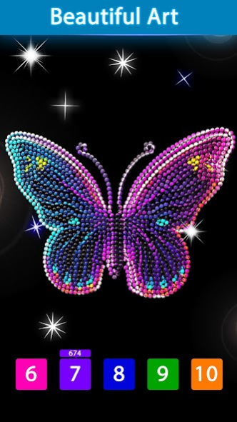 Diamond Painting Art Game:ASMR 1.0.5 Screenshot