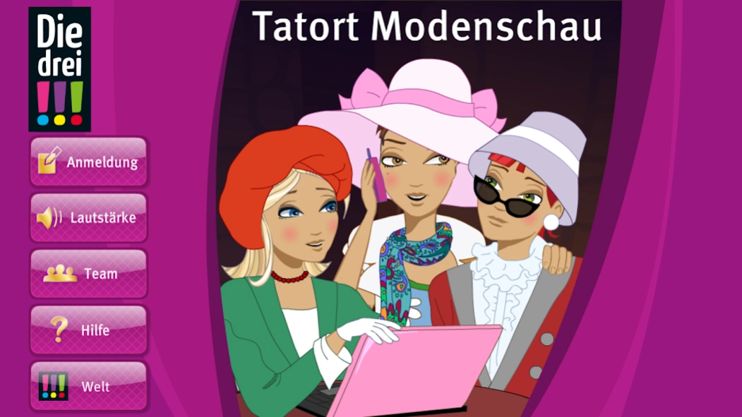 Die drei !!! Tatort Modenschau 1.1.1 Screenshot