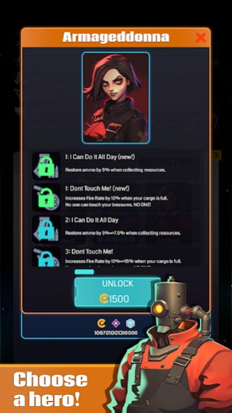 Dig Raid: galactic survivor  Screenshot