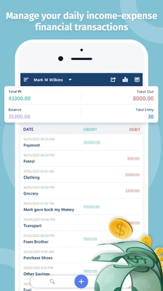 Digital Cashbook: Money Manage  Screenshot