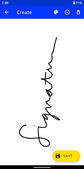 Digital Signature & Sign PDFs 2.0.7 Screenshot