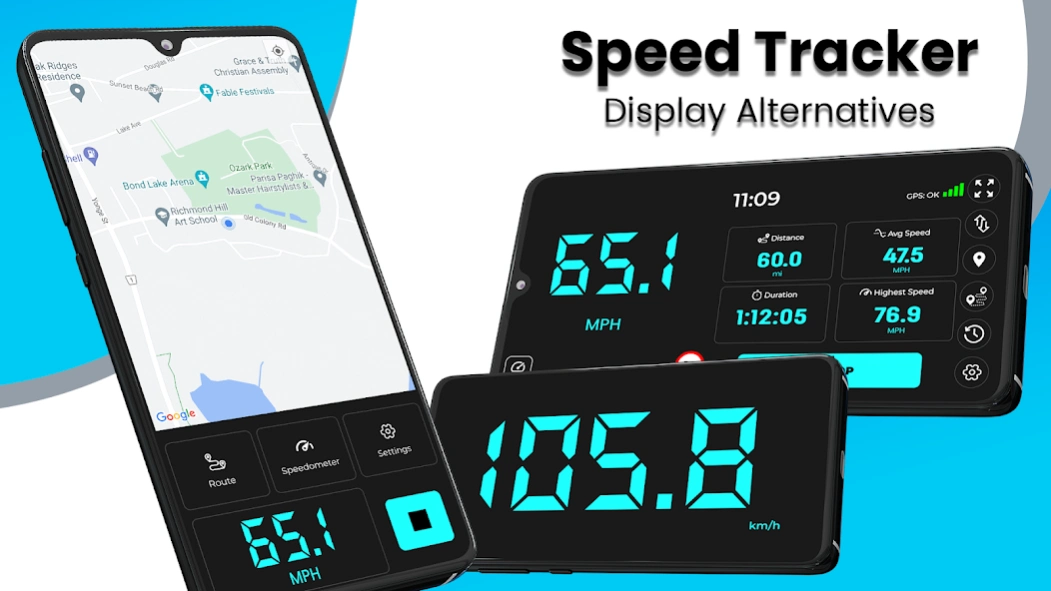 GPS Speedometer Odometer & HUD 7.9.47 Screenshot