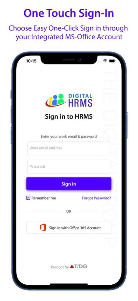 DigitalHRMS 3.5.0 Screenshot