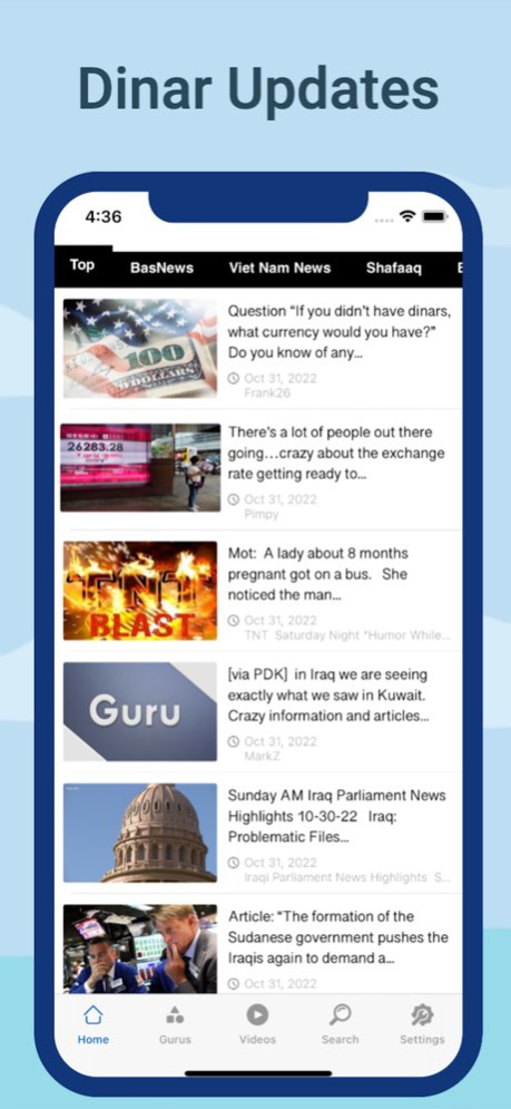 Dinar Chronicles - RV Recaps 1.1 Screenshot