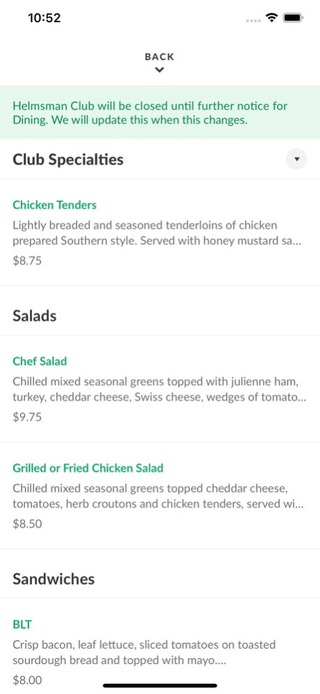Dine On The Go - Mid South 3.18.0 Screenshot