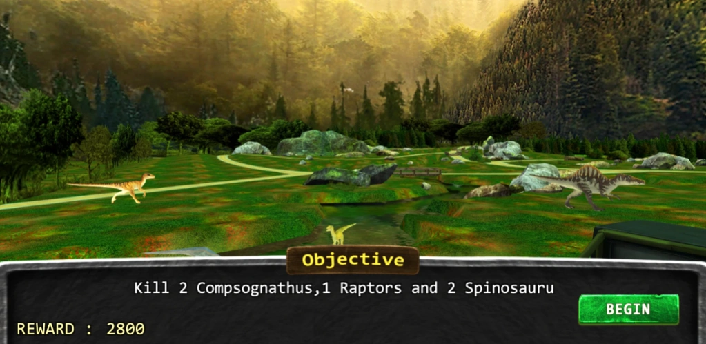 Dino Fps Shooter Offline 0.15 Screenshot