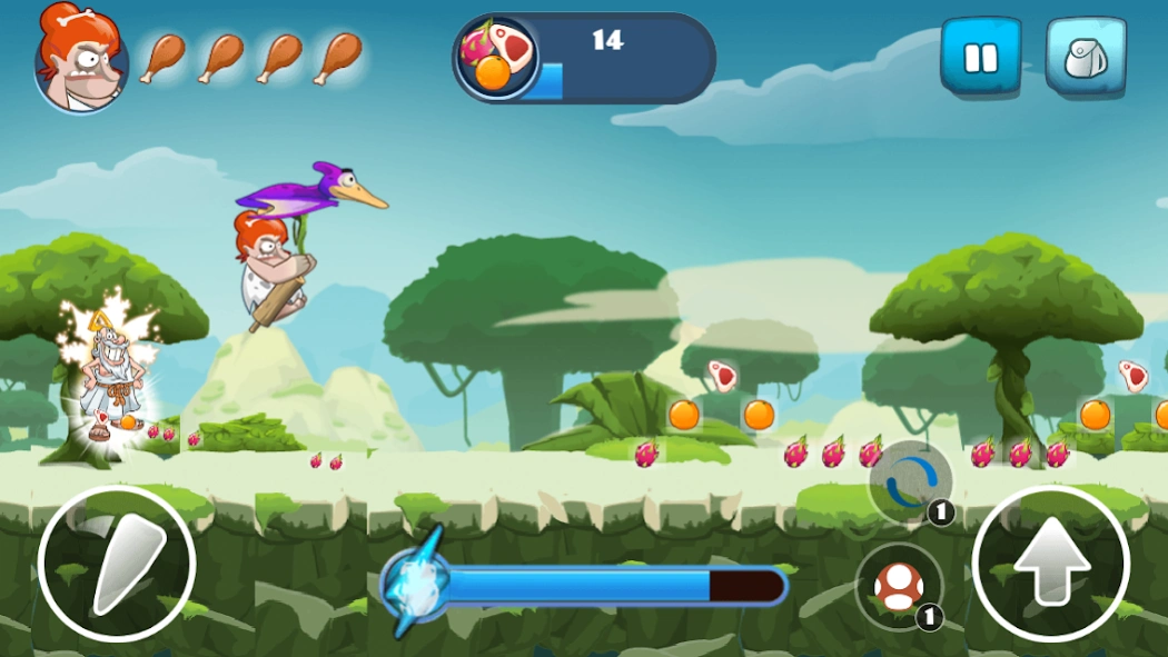 Caveman Dash - Dino Hunter 1.3.0 Screenshot