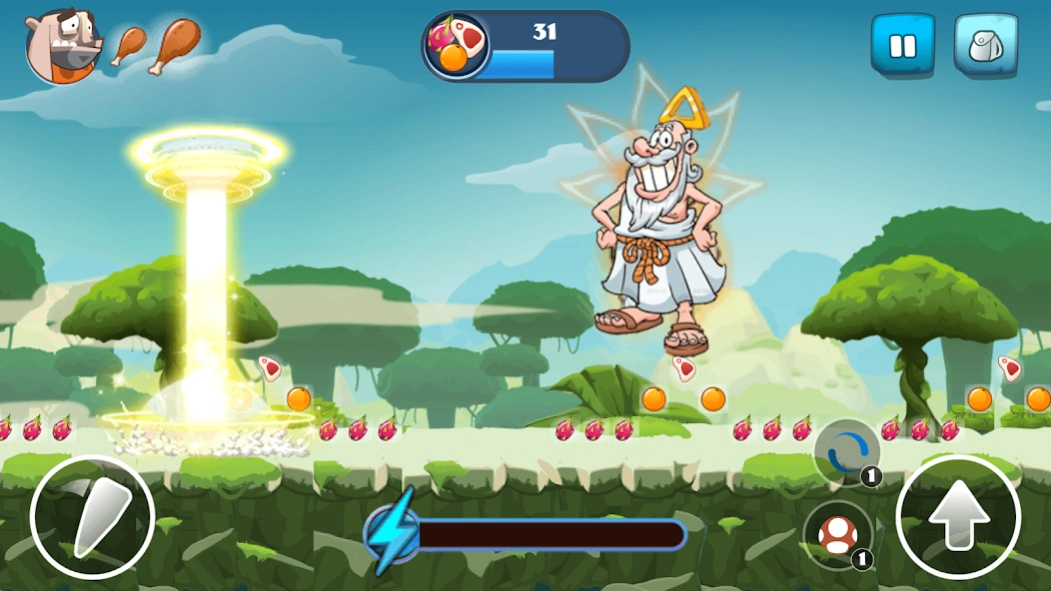 Caveman Dash - Dino Hunter 1.3.0 Screenshot