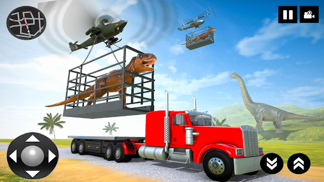 Wild Dino Transporter Truck 3D 1.4 Screenshot