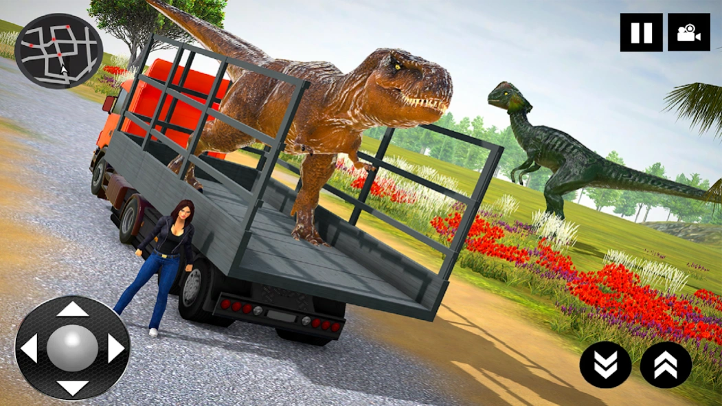 Wild Dino Transporter Truck 3D 1.4 Screenshot