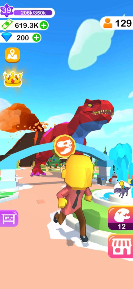 Dino Tycoon - 3D Building Game 4.1.6 Screenshot