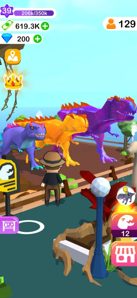 Dino Tycoon - 3D Building Game 4.1.6 Screenshot