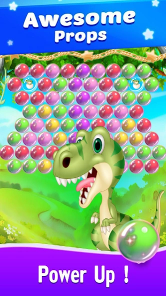 Dino Bubble Shooter Primitive 3.0.4 Screenshot