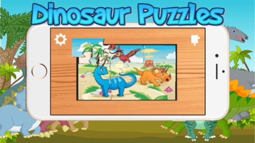 Dinosaur Jigsaw Puzzle Kids 7 to 2 years Old Games 1.2 Screenshot