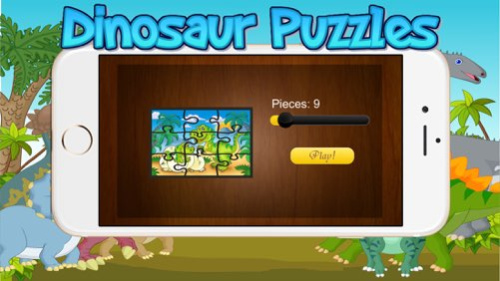 Dinosaur Jigsaw Puzzle Kids 7 to 2 years Old Games 1.2 Screenshot